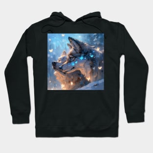 Wolfdog Pair Hoodie